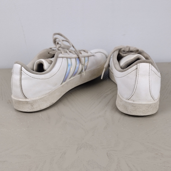 Adidas White Shoes Iridescent Stripes - Picture 2 of 4